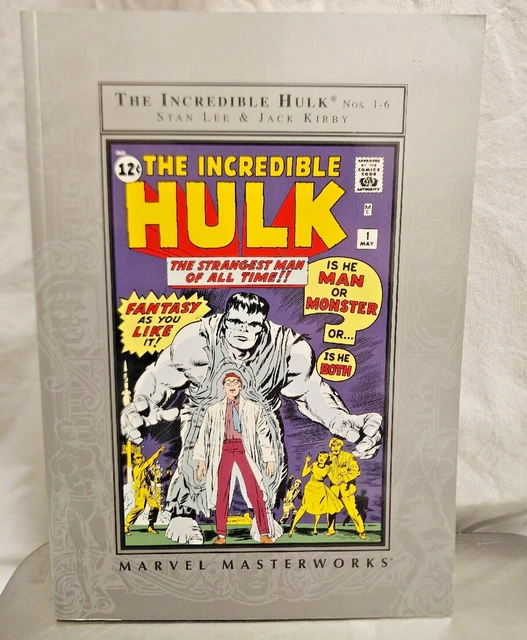 Marvel Masterworks THE INCREDIBLE HULK VOL 1- 1 -6 Stan Lee & Jack Kirby SC VF