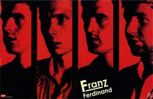 FRANZ FERDINAND POSTER Amazing Collage RARE NEW 24X36