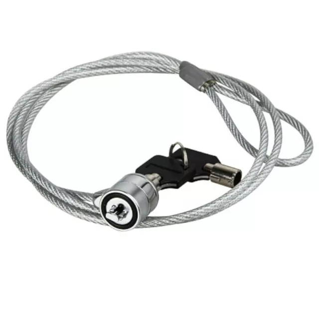 Notebook Laptop Computer Lock Security Cable Chain With Keys