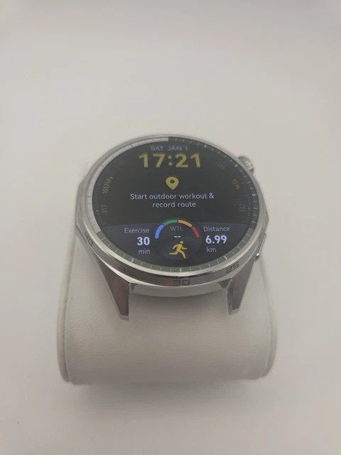 HUAWEI WATCH GT 6 Silver Smartwatch STORE DEMO MODE Faulty Spares Watch ...