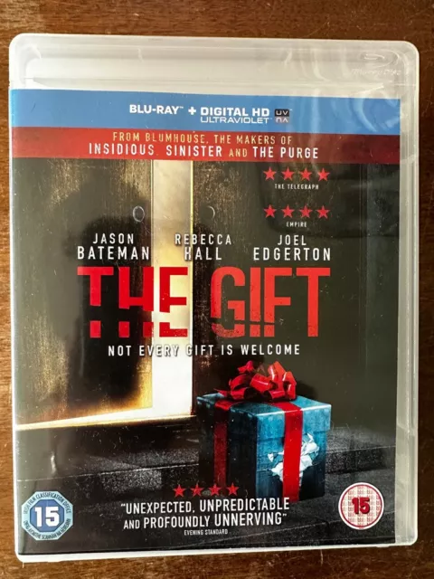 The Cadeau Blu-Ray 2015 Horreur Film Thriller Largeur / Jason Bateman Région B