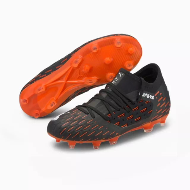 Puma Stivali Calcio Ragazzi 6.3 Netfit Fg/Ag Erba Erba Scarpe Da Ginnastica Calcio