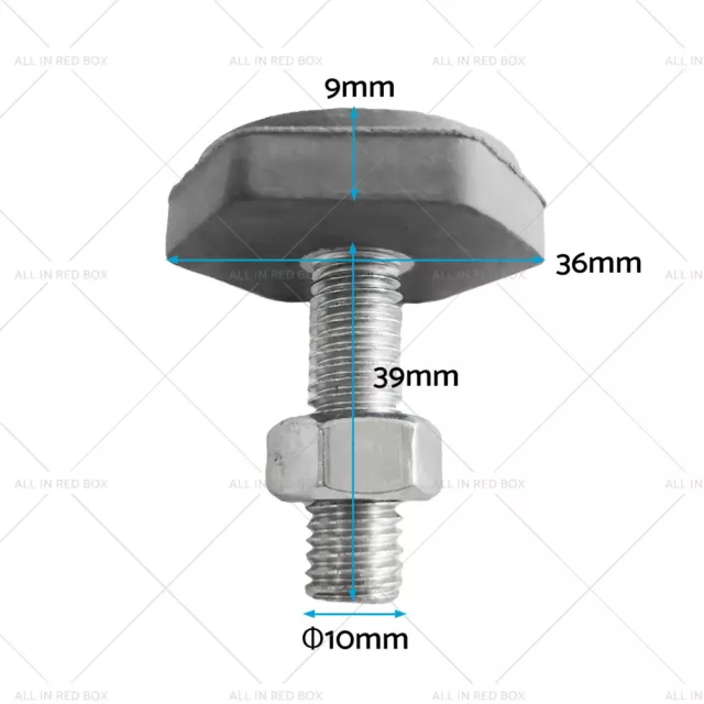 4 Universal Front Loader Washing Machine Screw Feet Leg M10 Suitable for Samsung 2