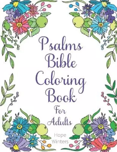 Hope Winters Psalms Bible Coloring Book For Adults (Poche)