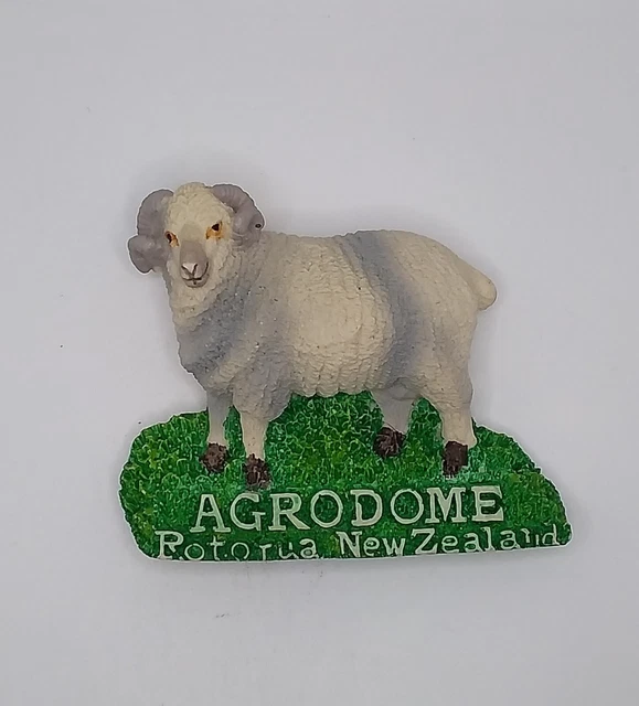 Magnete Calamita Resina Frigo  Souvenir Fridge Magnet Rotorua Nuova Zelanda