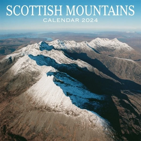 2024 CALENDAR WALL Planner Organiser Scottish Mountains Christmas Gift