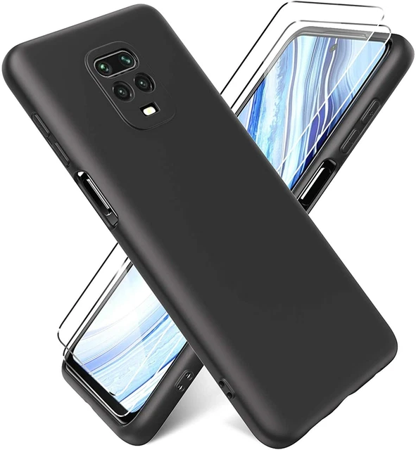 Coque Magnétique Pour Xiaomi Redmi Note 9 Pro - Verre Trempé Et Bumper Métal