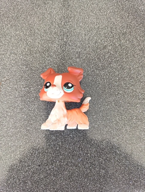 Littlest Pet Shop #1262 – Chiot Colley Original HASBRO Authentique