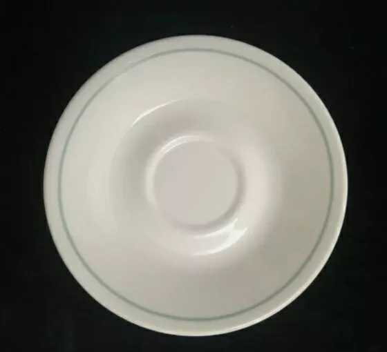Platillo rosa calico vintage flor de verano Corelle 61⁄4 pulgadas verde crema