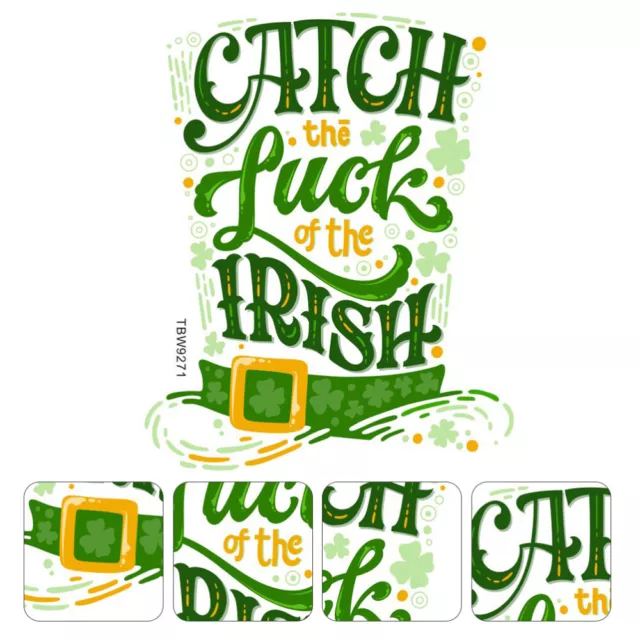 Fridge Magnet Pvc Irish Party Decor St. Patricks Day Stickers