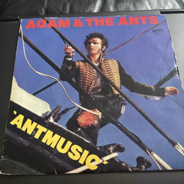 Adam & the Ants - Ant Music 7” inch vinyl