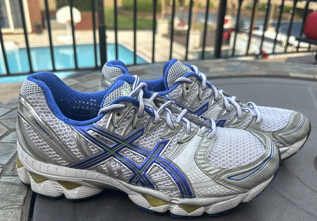 Asics gel nimbus 12 femme 2025 argent