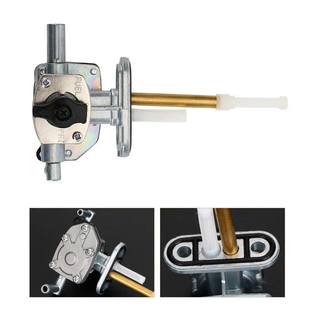 Robinet D'essence Universel 34mm Pour Moto Suzuki Kawasaki | Avec Filtres Et Joints