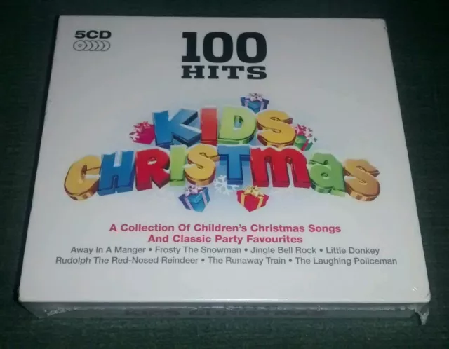 100 HITS - Kids Christmas (5CD) 2011 Brand New Factory Sealed £4.25 ...