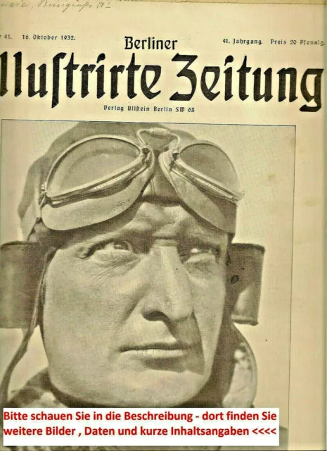 1932 Geburtstagszeitung BIZ Zeitung / zum 92. Geburtstag Geschenk / Jubiläum