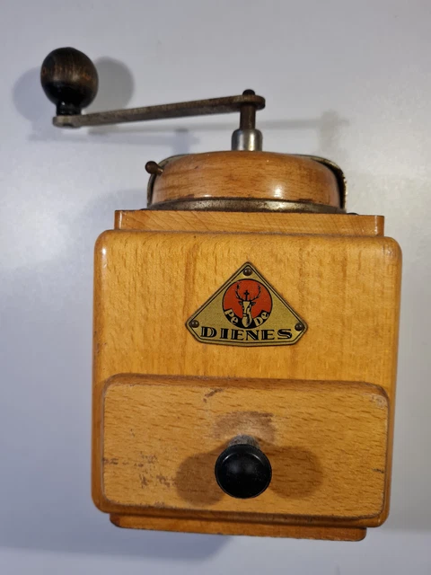 Kaffeemühle Dienes antik vintage Mahlwerkguter Zustand aus Konvolut