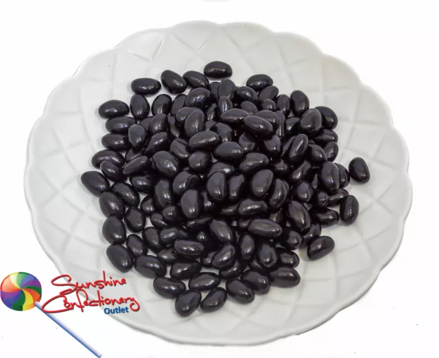 Black - Mini Jelly Beans - (Cola Flavour) - 1kg of Jelly Lollies