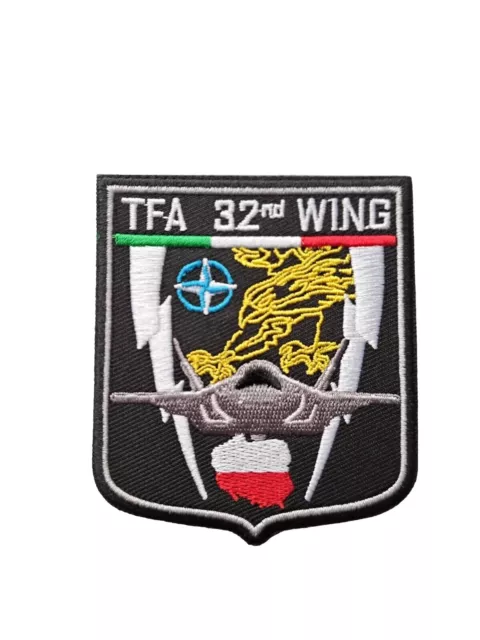 Italian AirForce Patch Ricamata Aeronautica Militare  F35 TFA 32 Stormo