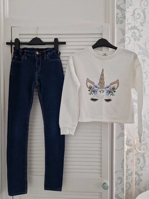 Girls River Island Outfit Age 9-10 excellent condition