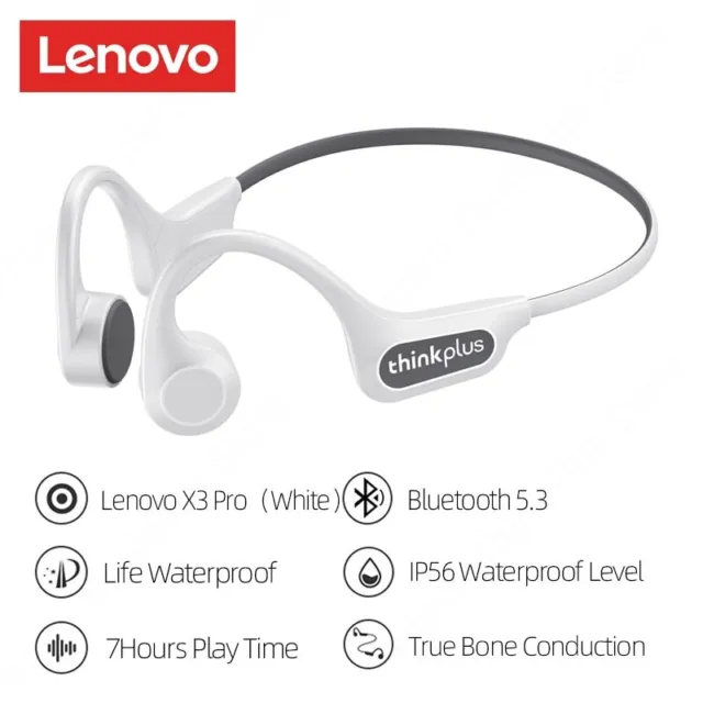 Lenovo X3 Pro Bone Conduction Earphones Wireless BT5.3 Ear-hook Sport Headphones 2