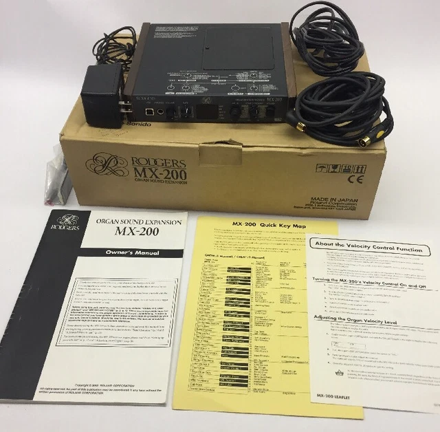 鍵盤楽器 RODGERS MR-200 SONG PLAYER/RECORDER RODGERS ORGAN MR-200 Disk Sequencer & DW-200 Drawer New