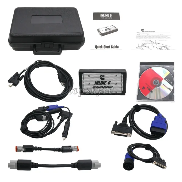 INLINE 6 Data Link Adapter Heavy Duty Diagnostic Tool Scanner Inline 6 ty23