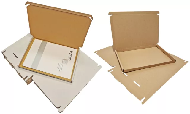 Royal Mail C4 Large Letter - 320 x 230 x 19mm Cardboard Postal PiP Boxes