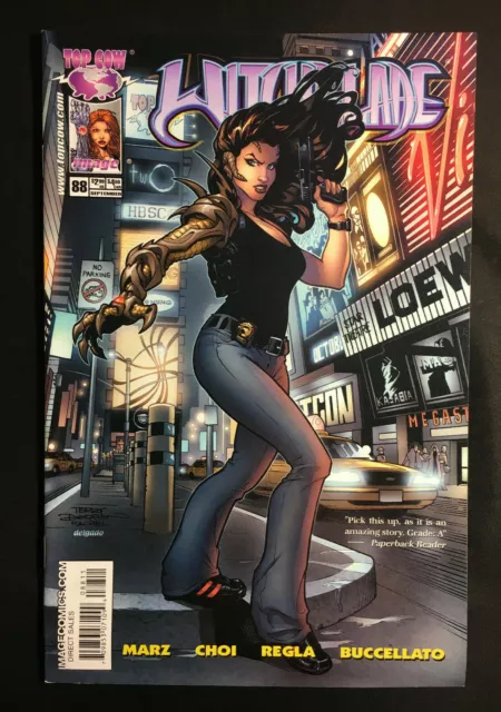 WITCHBLADE 88 TERRY DODSON COVER VOL 1 NM MIKE CHOI 1st app CAPTAIN PEYROUX 88