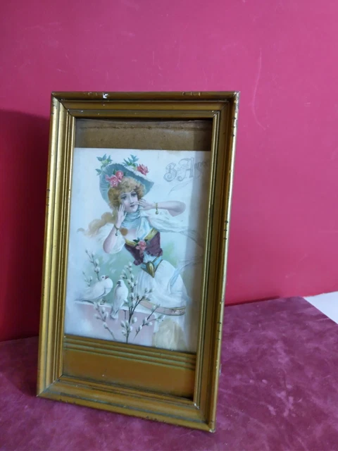 Cadre Photo Rond Vintage 7,6 Cm - Finition Bronze Doré, Pour Table Ou Mur - Déco Intérieure Rétro Et Cadeau Sentimental - 2