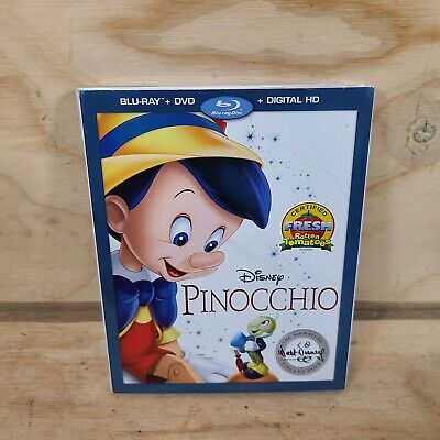 Pinocchio (The Walt Disney Signature Collection)   Blu-ray DVD New Sealed