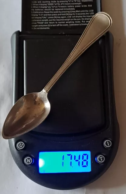 Sterling Silver Hallmarked  Spoon 17.48 grams