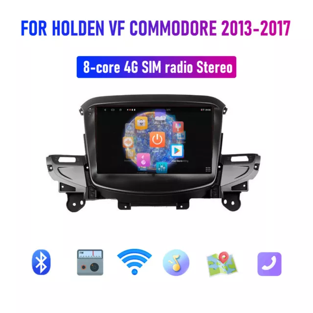 8Core 64G For Holden Vf Commodore 13-17 Gps Apple Carplay Android Auto Head Unit