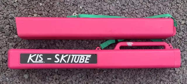 PINK KIS Ski Tube Sportube Skis Fishing Rod Carrier 4ft to 7ft