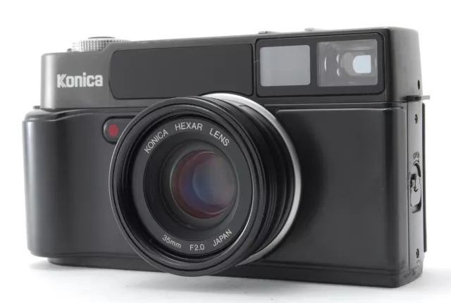 【N MINT+++】Konica Hexar AF Black 35mm f/2 Rangefinder Film Camera From JAPAN