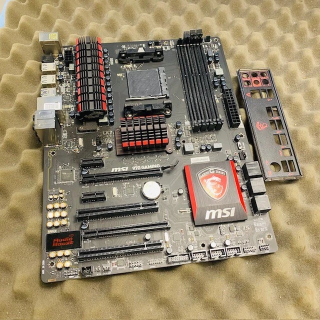 MSI 970 GAMING MS-7693 Ver 4.2 Sockel AM3+ DDR3 Micro ATX Hauptplatine ...