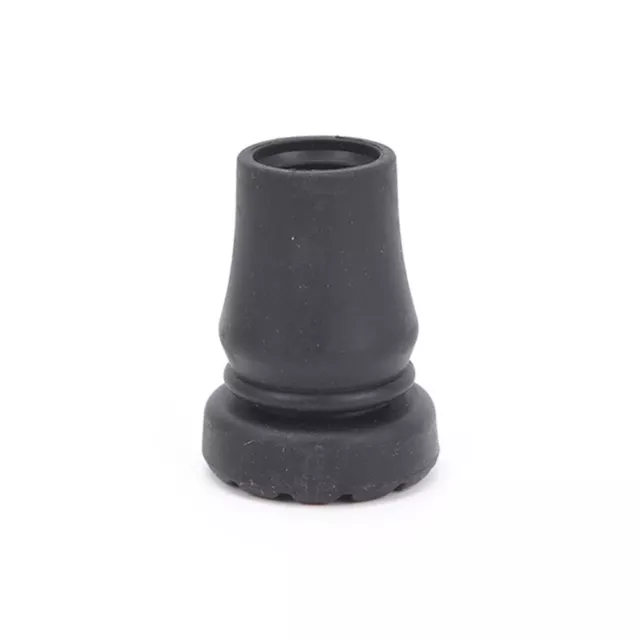 1X walking stick end tripod cane tip self standing rubber bob-slip end bott GR