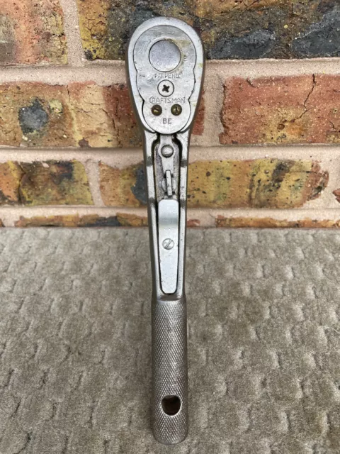 Vintage Craftsman 1/2" Drive Ratchet Made In Usa, Rare Vintage Craftsman 1/2" Drive Ratchet Made In Usa, Rare