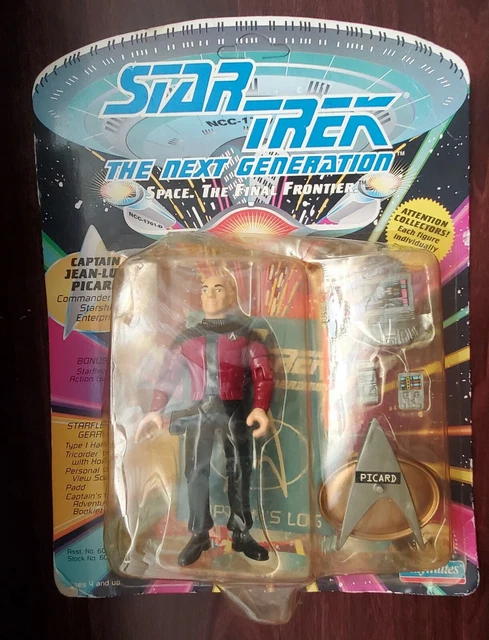NEW Playmates STAR TREK The Next Generation Captain Jean-Luc Picard Figure