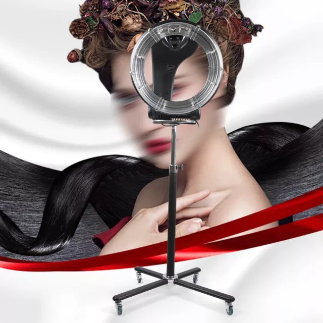 Stand Hair Color Dryer Salon 360° Orbiting Rotating Hair Processor Perm Styling