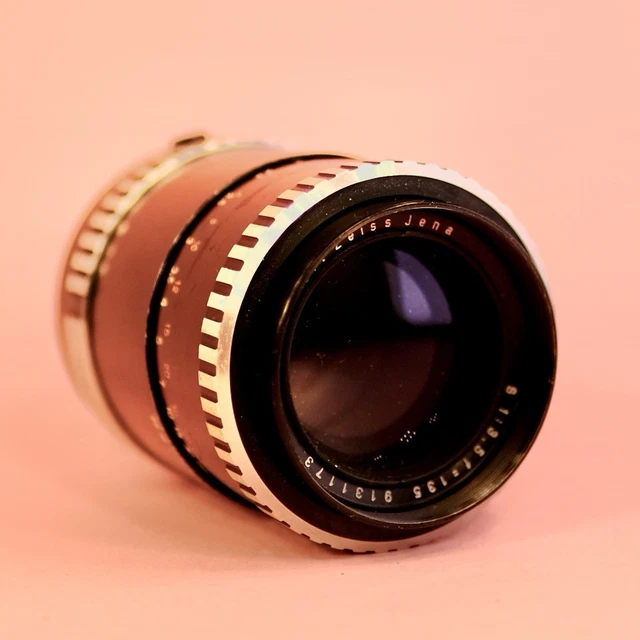 Carl Zeiss Jena DDR MC S 135mm Lens 3070 CARL ZEISS JENA Zebra