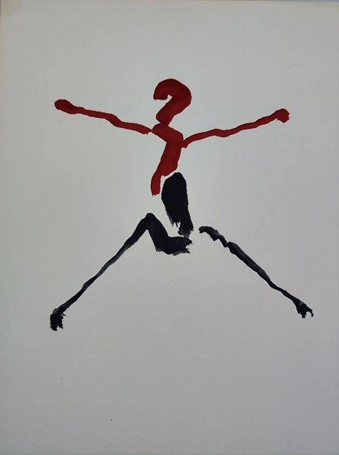 Marino Marini (1901-1980) Litografía Opera Bolaffi Arte Foto Letra X