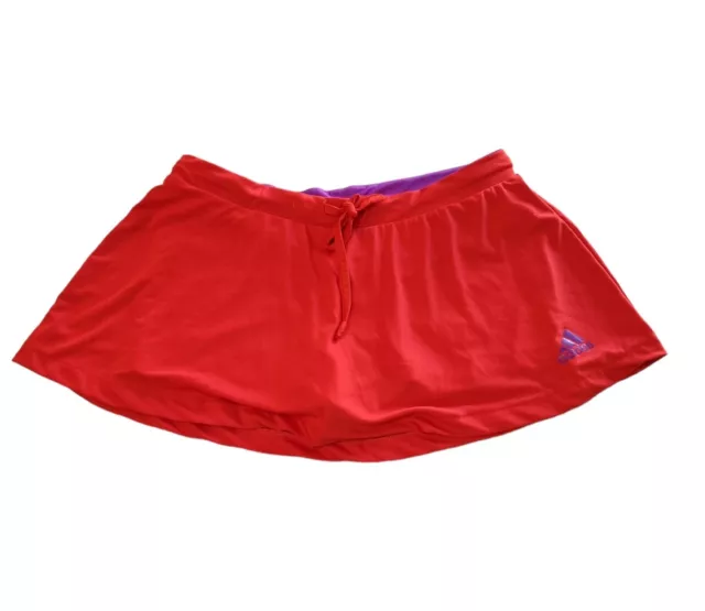 ADIDAS ADIPURE Shorts Womens Sport Size Small Red Great Condition 👌