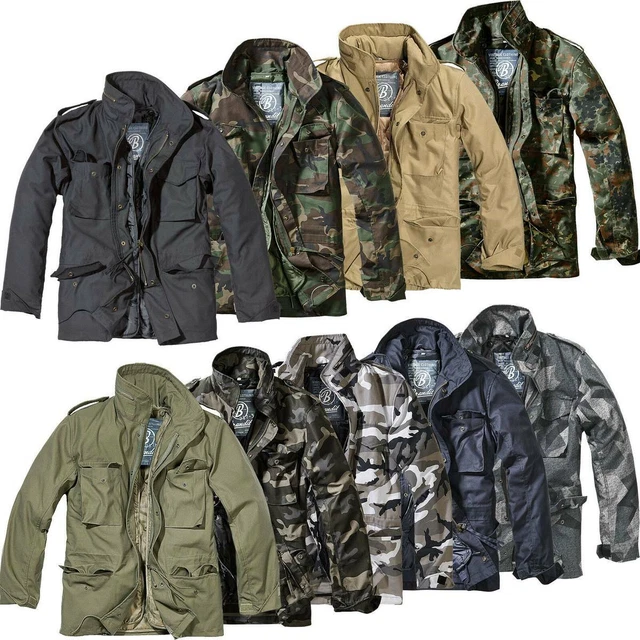 Veste Militaire Vintage Doublure Smock De Combat - Verte, Taille Poitrine 42, Années 80 (H 160)