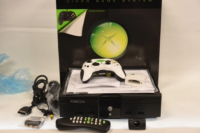 XBOX CONSOLE MOD Chipped with Accessories - Original Model in Original ...