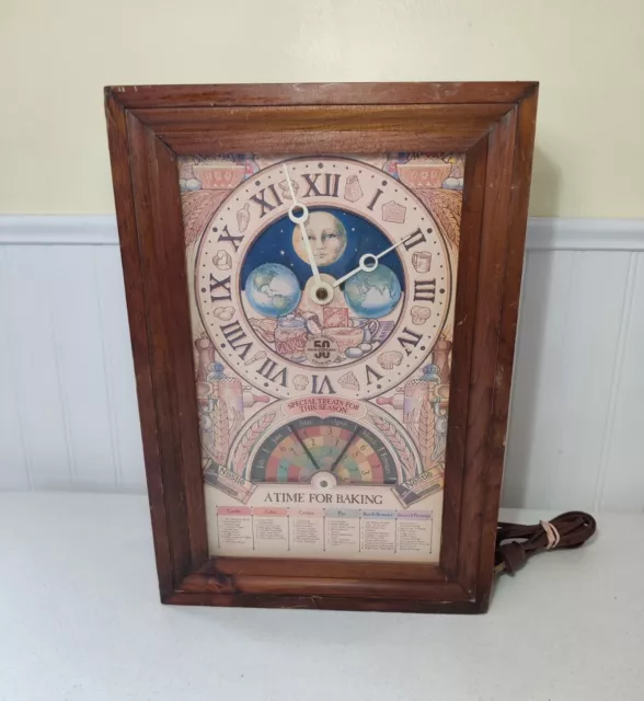 TESTED Nestle Time for Baking Clock Toll House Cookies 50th Anniversary 1979