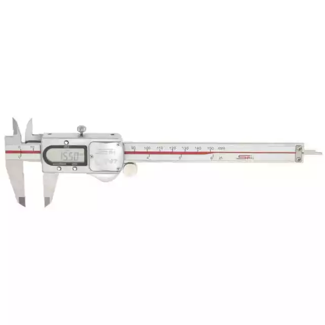 SPI 12-193-9 IP67 Absolute Digital Caliper: 0 to 6 inch (0 to 150mm) Range 2