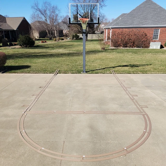 Basketball Court Stencil Kit FOR SALE! PicClick