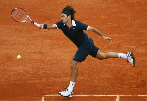 RARE POLO NIKE Federer Roland Garros 2008 L EUR 100 00 PicClick FR