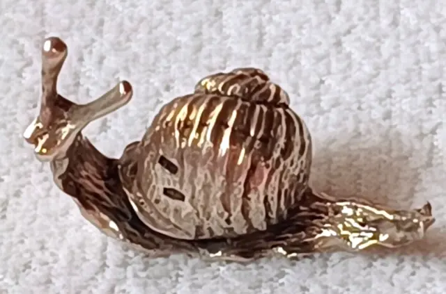 800 Miniatures Silver, Animal, Snail, Snail