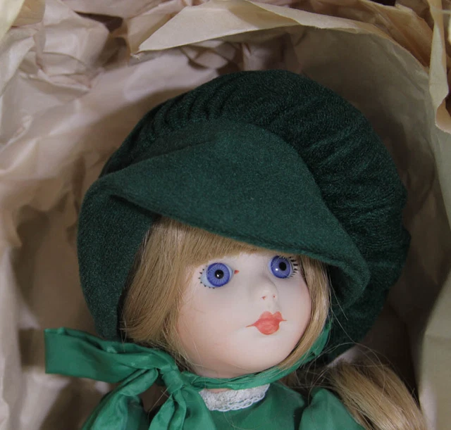 New Marjorie Spangler Dolls Exquisite Porcelain, "Rachel" Doll In Box 3